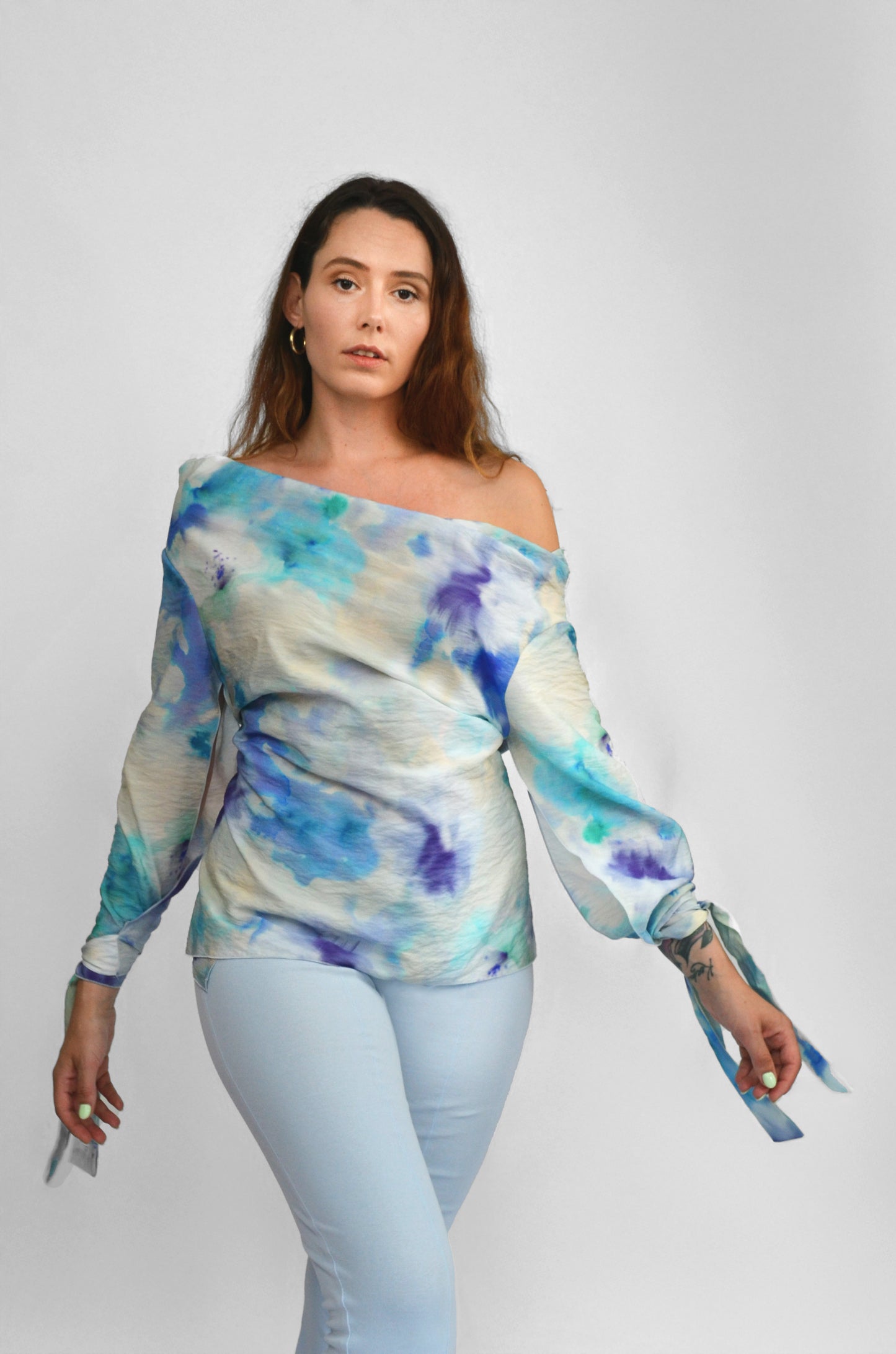 Celeste Draped Blouse