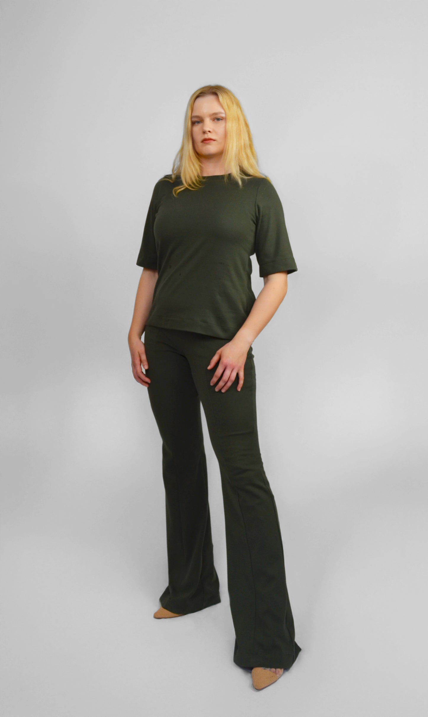 Signature Organic Flared Pant