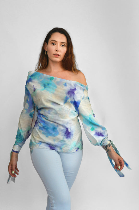 Celeste Draped Blouse