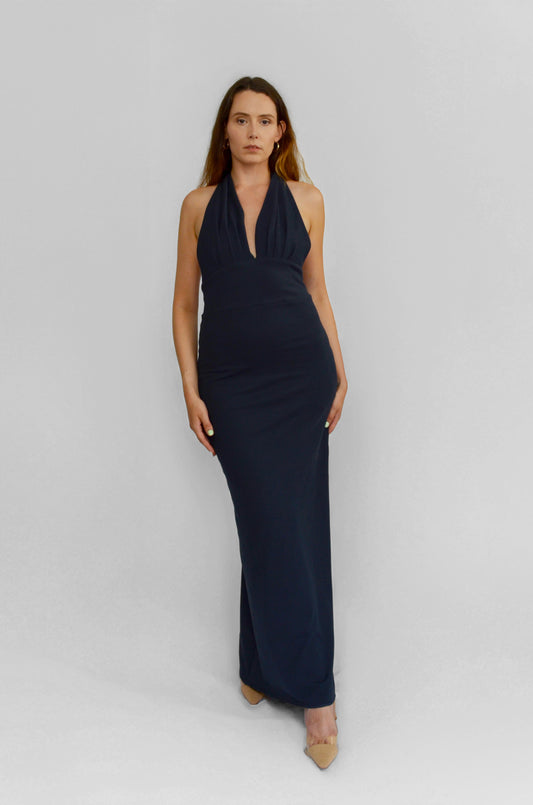 Signature Organic Halter Dress